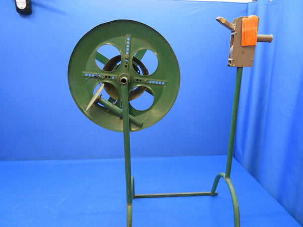 Vintage Hy-Kon Reel Manufacturing Wire and Rope Measuring Reel (1024-89)