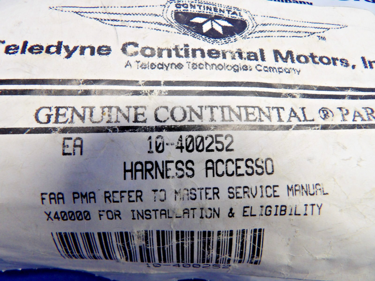 Continental Ignition Harness Accessory Kit P/N 10-400252 NOS (0426-1240)2