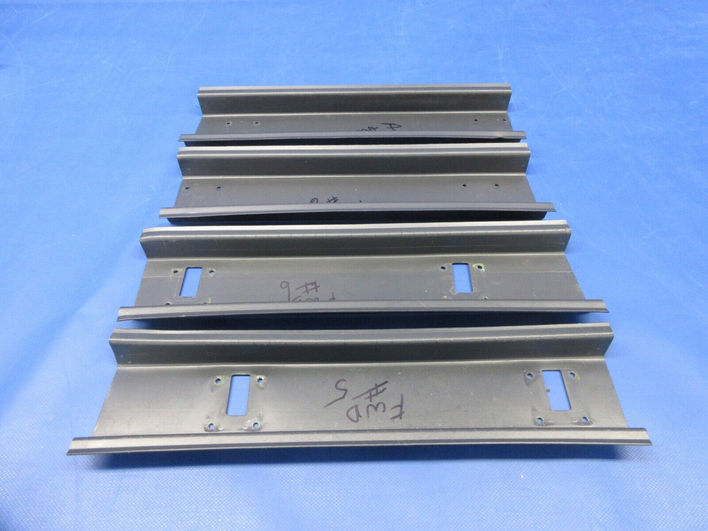 Piper PA-32RT-300T Seat Trim Channel LH RH Rear & Center 68090-16 LOT (1024-721)