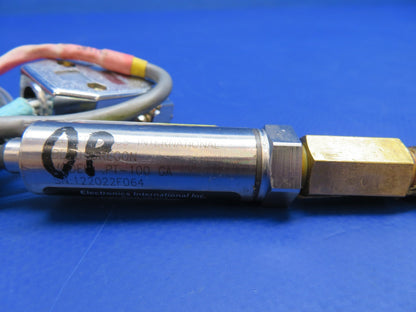 Electronics Int. Oil Pressure Gauge 12/24V P/N TR-1, TR-1-OP TESTED (0426-1711)13