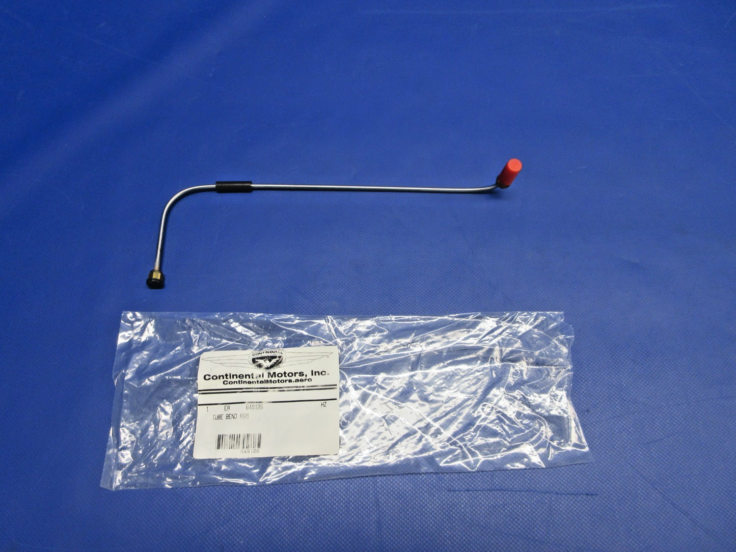 Continental Fuel Injector Bend Tube #6 Cylinder P/N 649106 NOS (0326-929)4