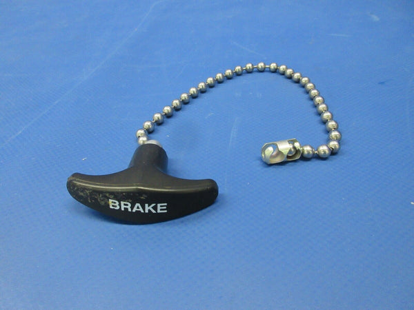 Robinson R44 Raven II Helicopter Rotor Brake Knob & Chain P/N B033-6 (0724-1413)