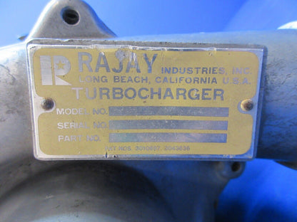 Rajay Continental Turbocharger Assy w/ Heat Shield TC59-11 CORE (1124-1316)