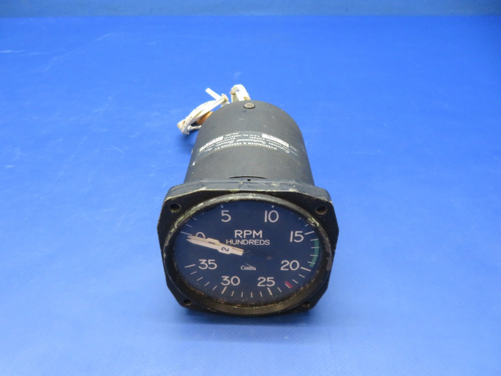 Cessna 421 Dual Tachometer w/ Connectors P/N CM3204-1 WARRANTY (0326-239)3