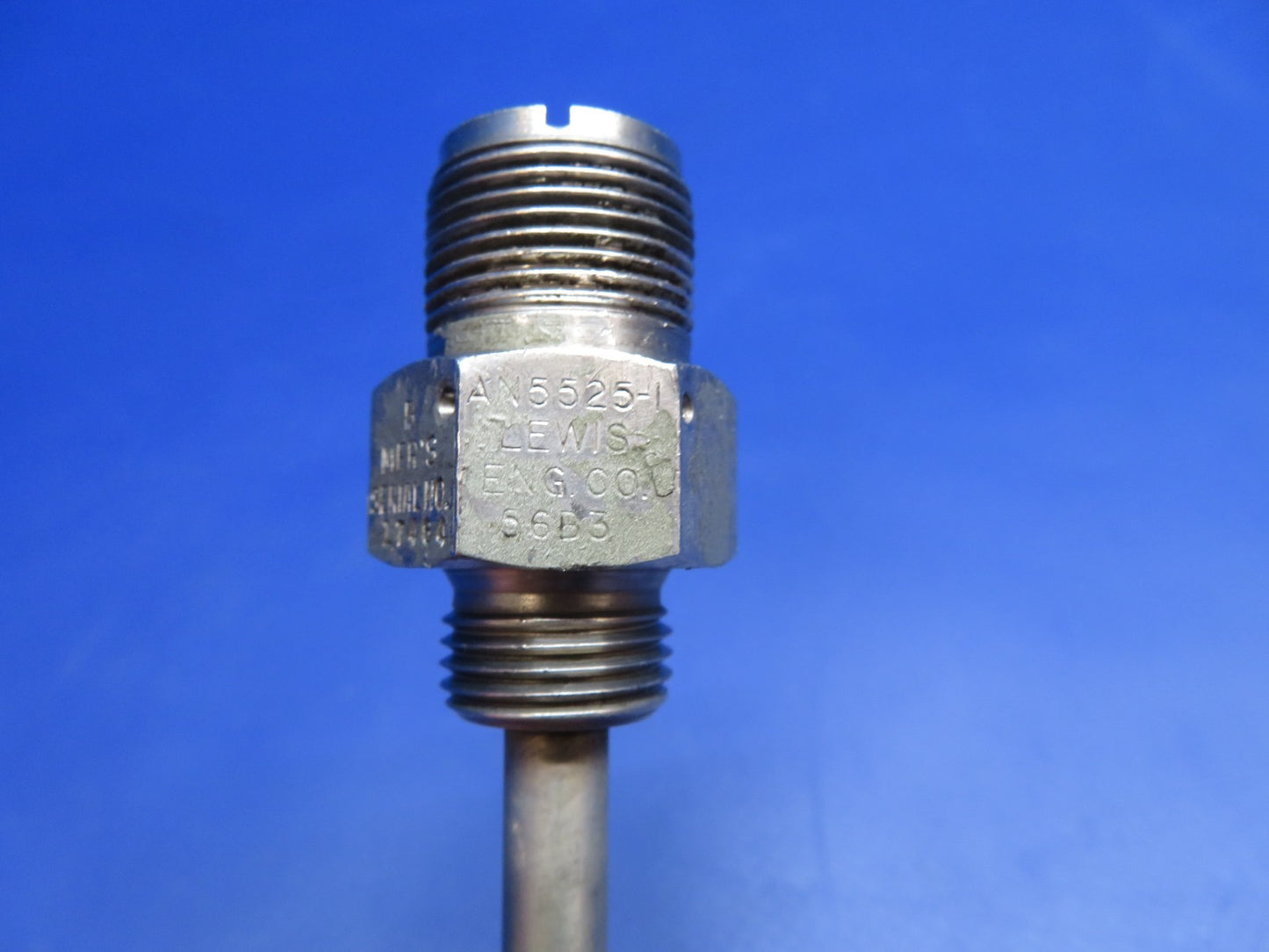 Lewis Oil Temperature Probe P/N AN5525-1 TESTED (0326-1739)4