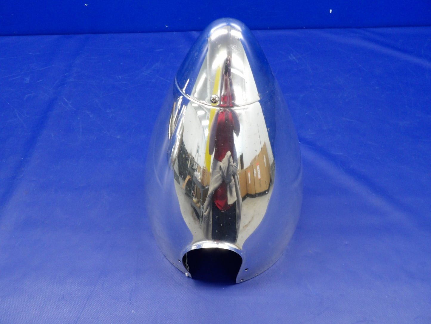 Beech Hartzell 2-Blade Polished Propeller Spinner Dome P/N C2445-1P (0226-2027)0