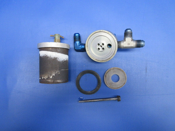 Beech 19A Musketeer Fuel Strainer Gaskolator Assy P/N HE-759-3 (0424-1331)