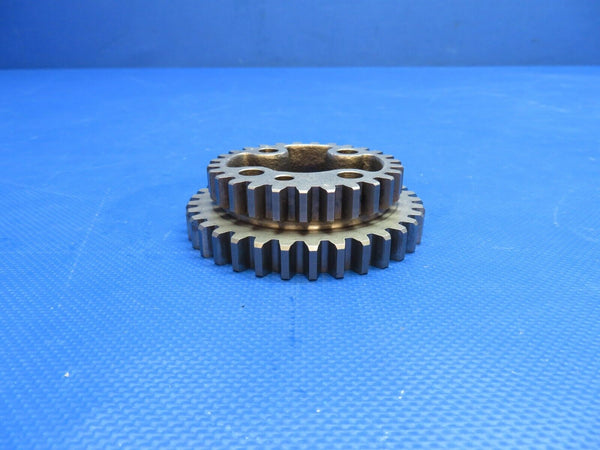 Continental Crankshaft Cluster Gear P/N 630690 Inspected w/ 8130 (0724-1887)