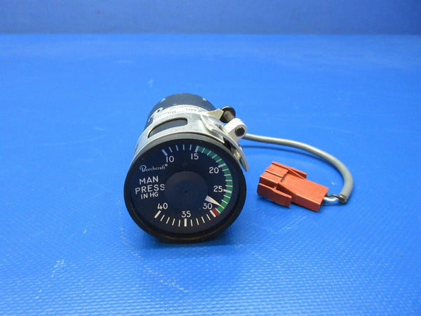 Beech A36 United Instruments Manifold Pressure Gauge 6411 WARRANTY (1224-1219)