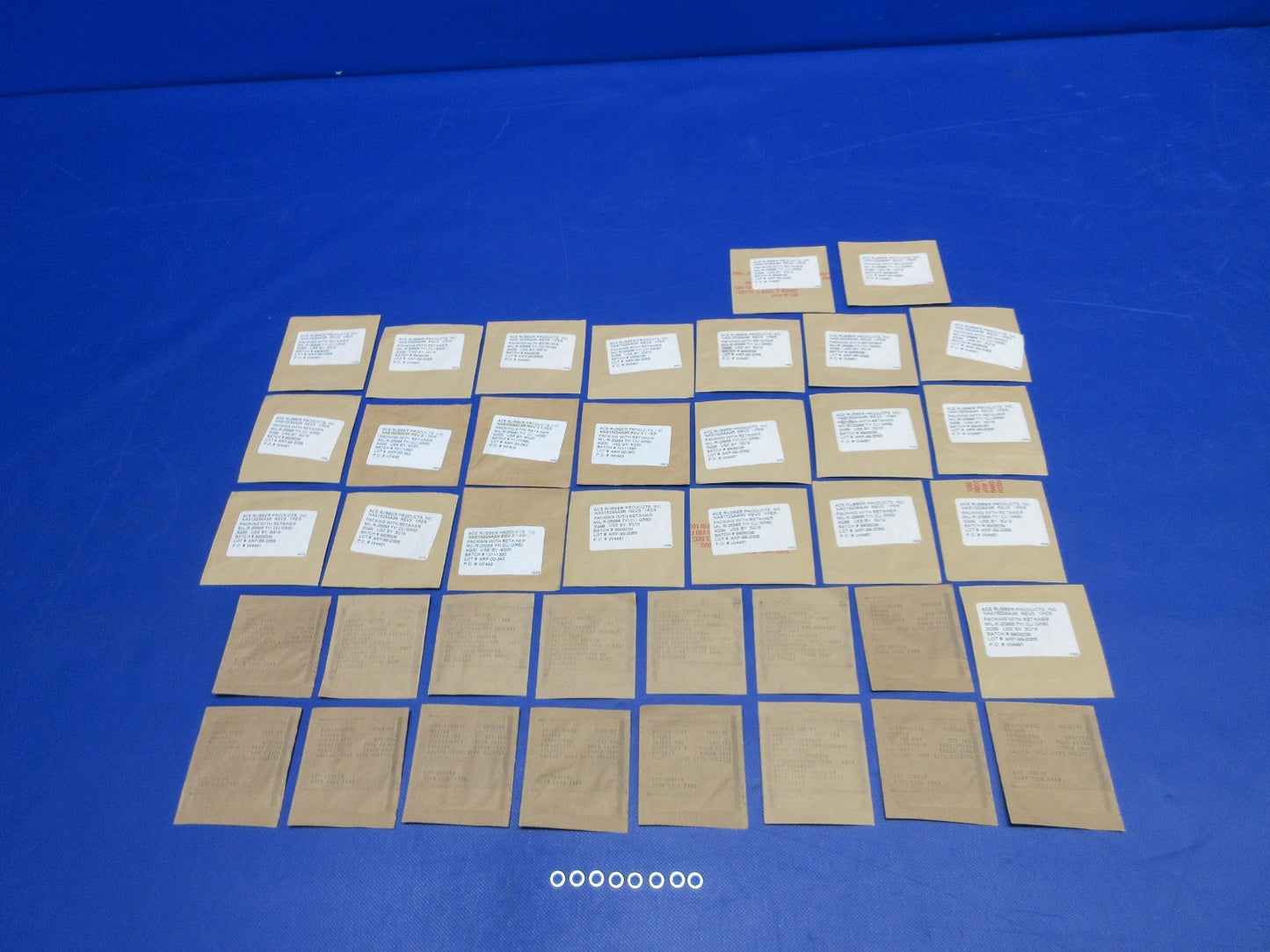 Beech Fuel Transmitter Washer P/N NAS1523AA3R LOT OF 47 NOS (0426-802)1