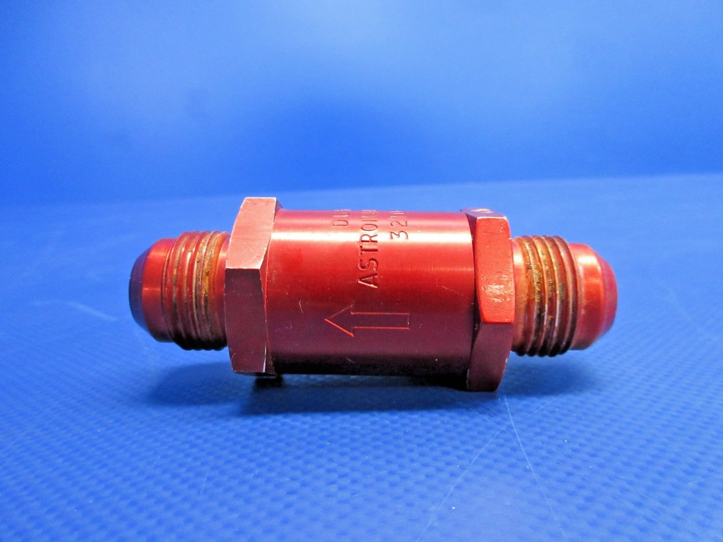 Beech D95A Travel Air Dukes Astronics Check Valve P/N 3210-00 LOT OF 2 (0326-80614