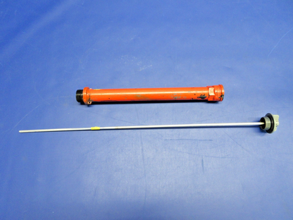 Lycoming 8QT.  Oil Dipstick w/ Fill Tube P/N 75736 (0326-941)1