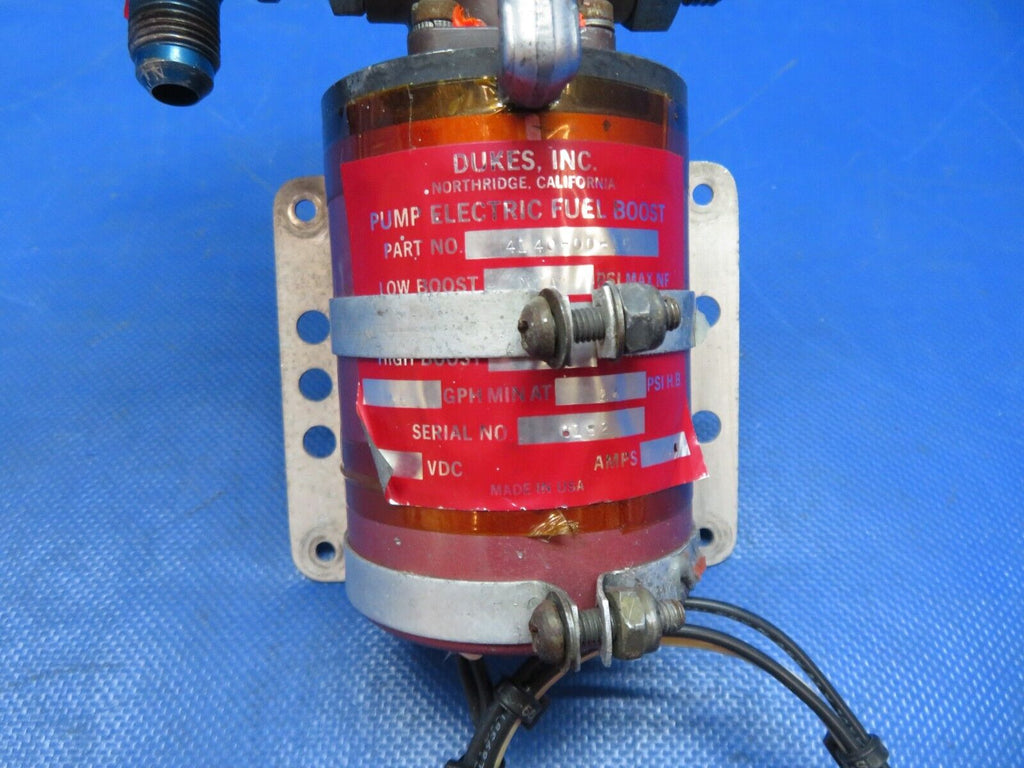 Cessna 337 Dukes Pump Electric Fuel Boost w/ Bracket 41400015 CORE
