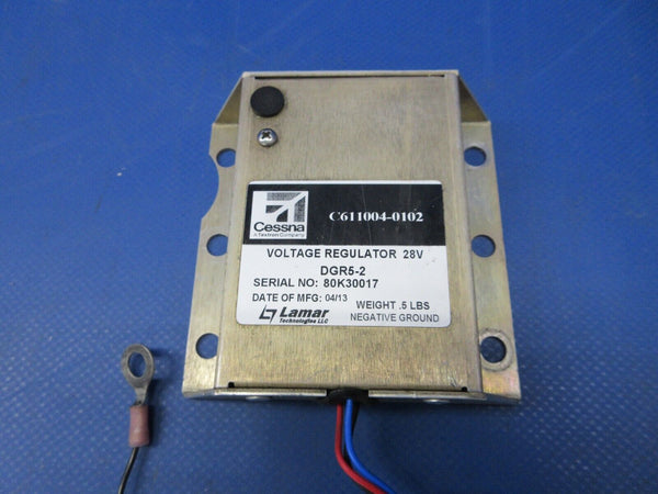 Cessna Lamar Technologies Voltage Regulator 28v P/N C611004-0102 (0724-1279)