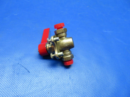 Piper Imperial 3-Way Fuel Valve P/N 491-947 REBUILT (0624-1798)
