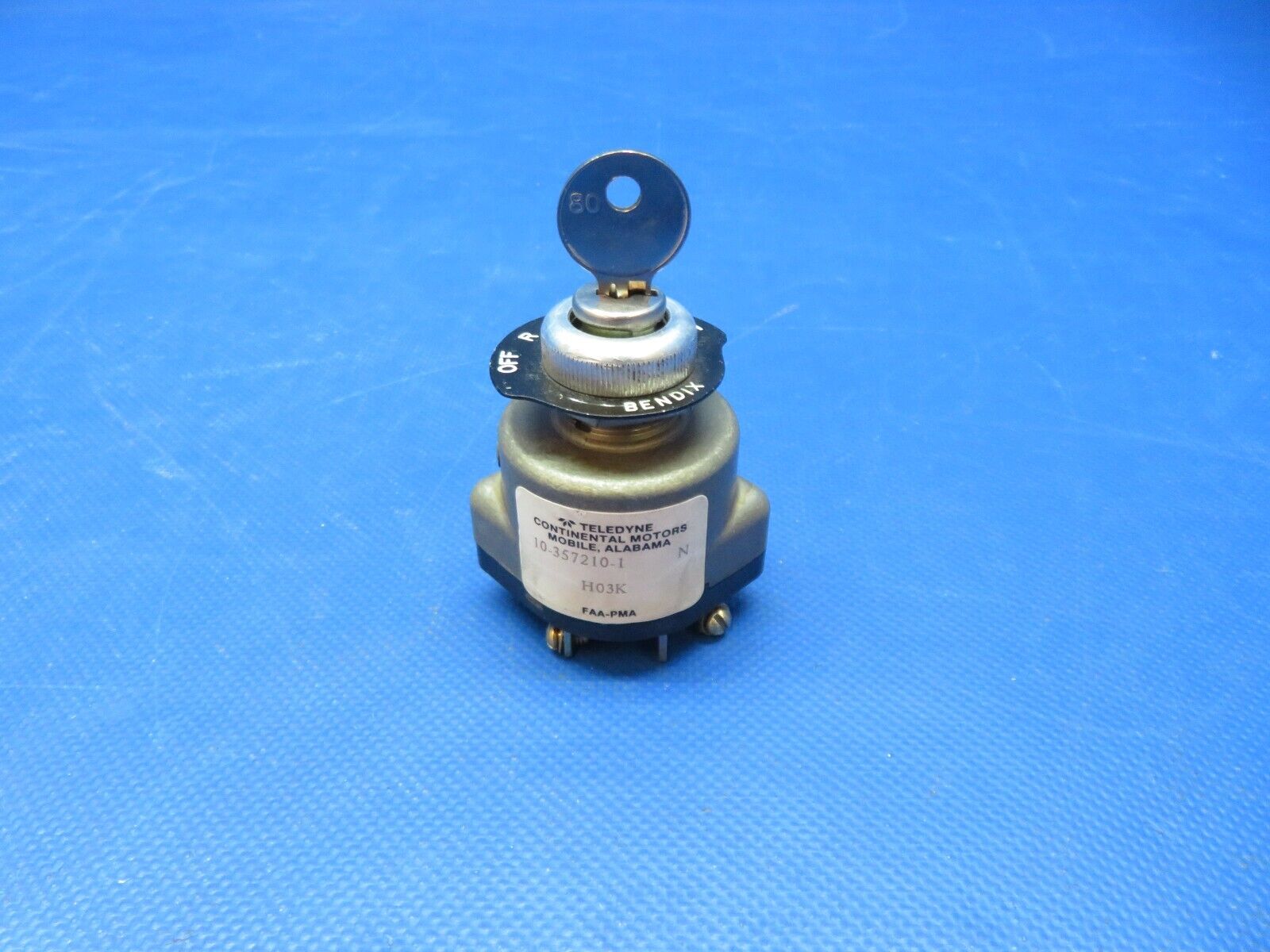 =iper PA-32RT-300T Bendix Continental Ignition Switch Key 10-357210-1 (1024-214)