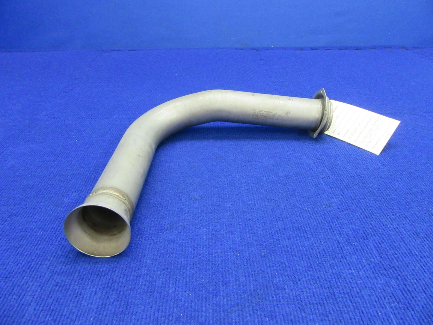 Cessna 310, 320, 401, 402, Exhaust LH INBD Elbow P/N 9910301-3 NOS (1221-388)2