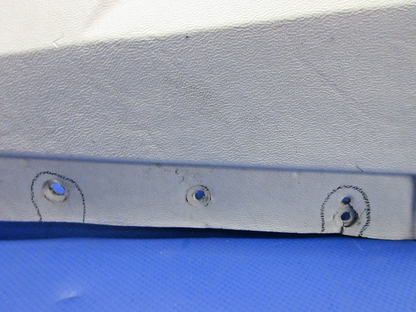 Beech 76 Duchess Control Console Stock Panel P/N 105-420019-41 (0526-829)9