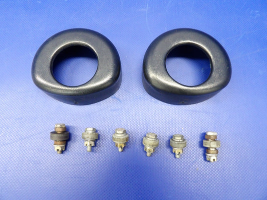 Piper Comanche Control Wheel Shaft Cover P/N 20928-00 LOT OF 2 (0526-1212)0