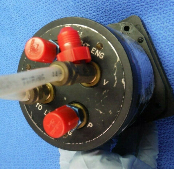 Beech Fuel Flow Indicator P/N 96-384069-1   Alt P/N 19B433   (1015-231)