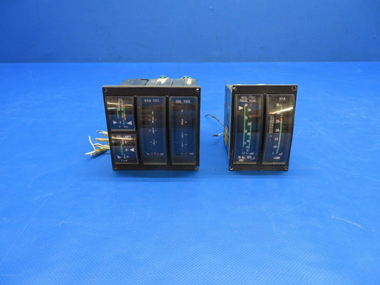 Bellanca 17-31A Viking Edo-Aire Indicators P/N 14078-101-8 LOT OF 6 (0824-1759)