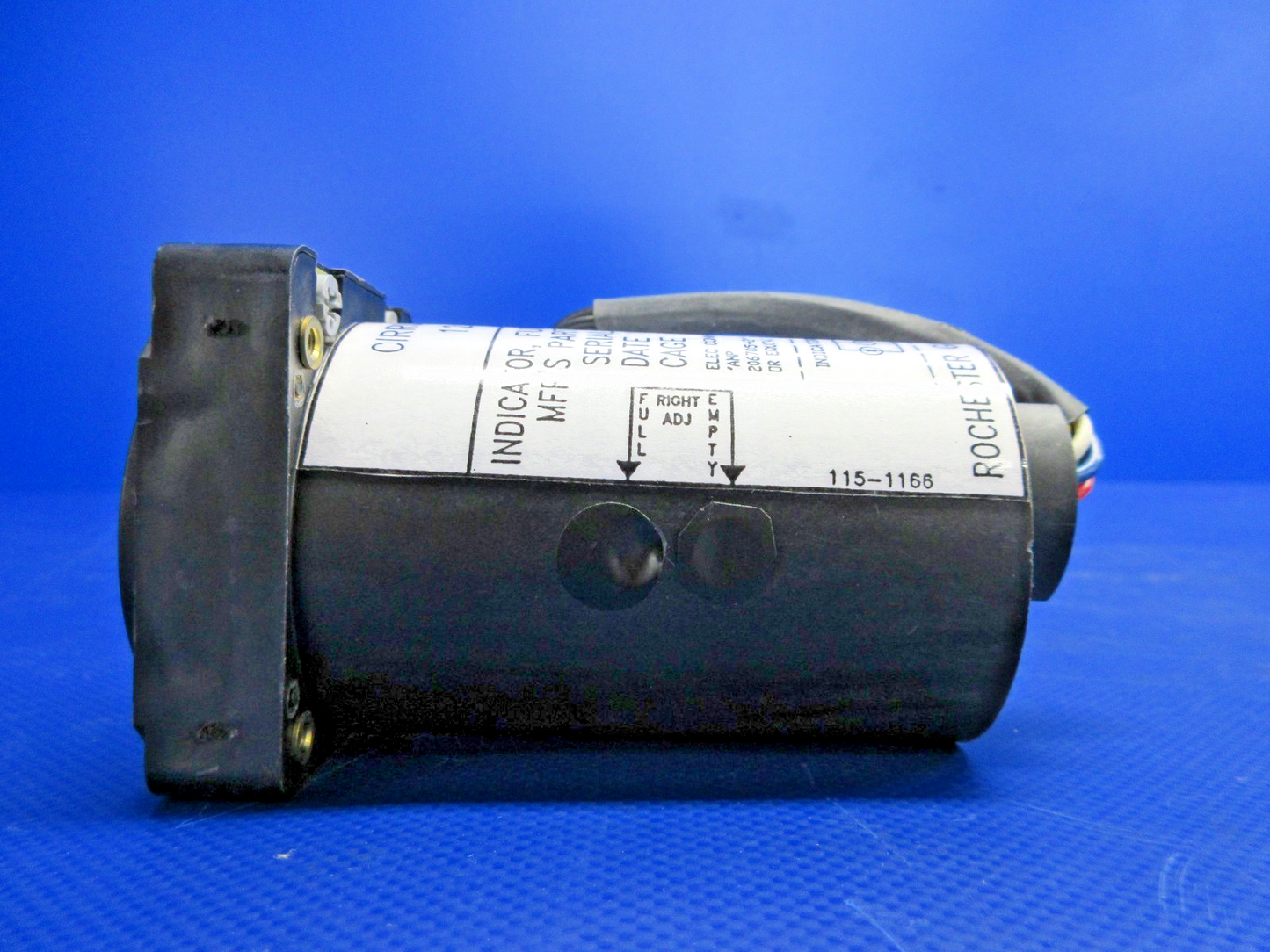 Cirrus Rochester Gauge Fuel Quantity Dual Indicator 12615-003 NOS (0326-968)6