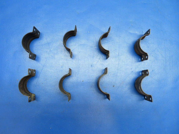 Cessna 177B Exhaust Rise Clamp Half P/N 0750161-25 LOT OF 8 (0624-1777)