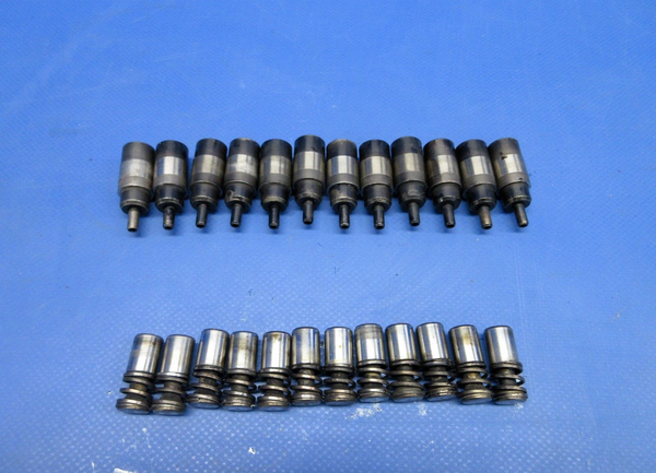 Continental GO-300 Hydraulic Valve Lifter Unit P/N 637269 LOT OF 12 (0624-998)