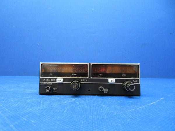 King KX155 Nav / Com Radio Glideslope 14v 069-1024-12 Tested w/ 8130 (0624-165)