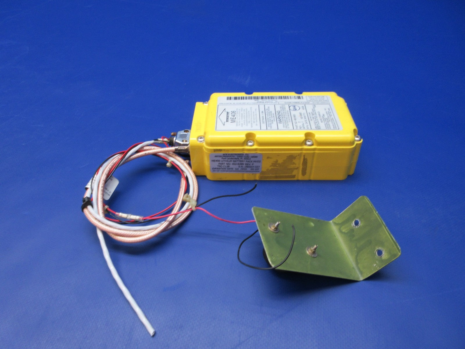 Artex ME406 ELT w/Tray, Remote Switch 453-6603 TESTED (0426-810)9