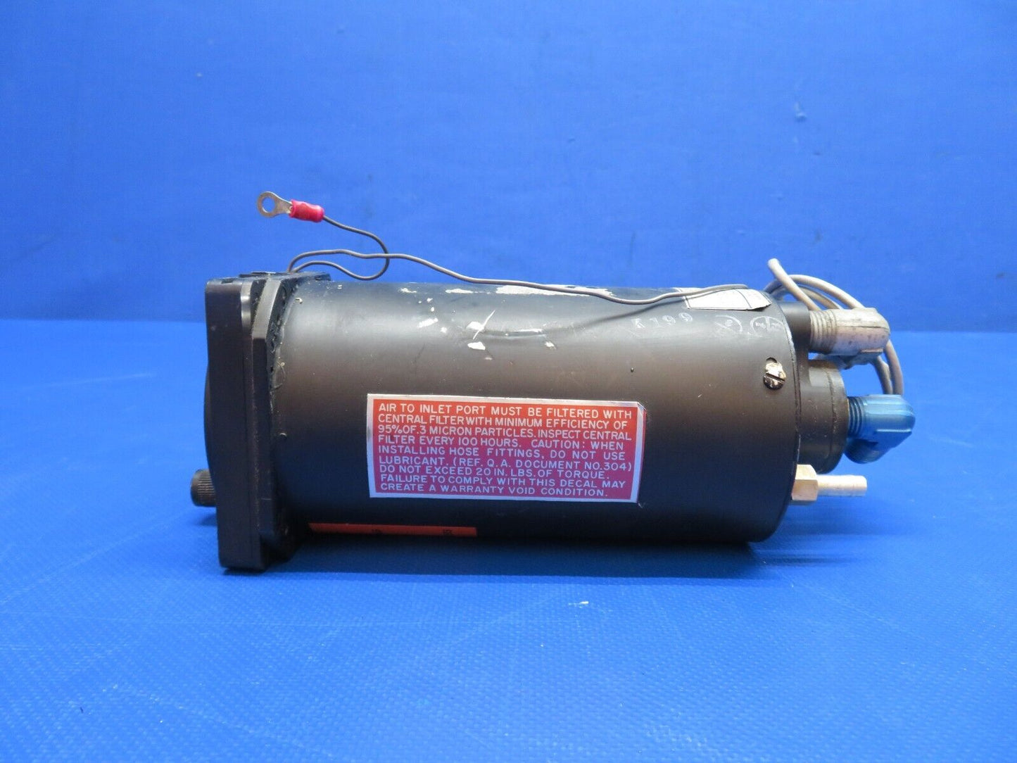 Edo-Aire Mitchell 5000E-10 Attitude Gyro P/N IUI49-006-1 CORE (0424-1778)