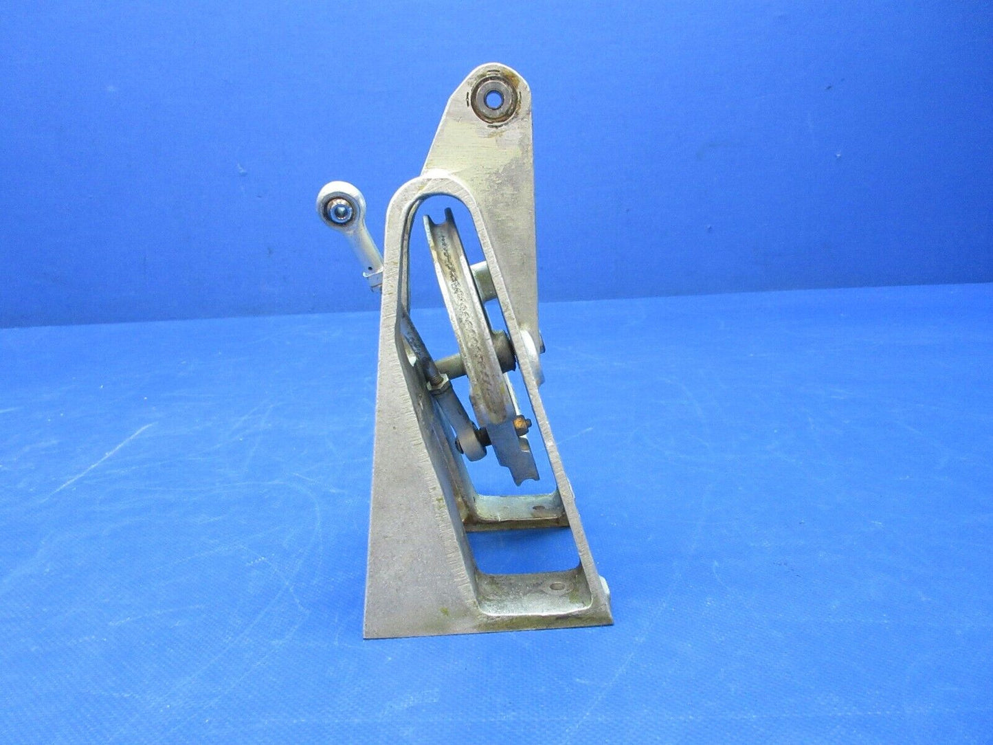 =Aeronca 11AC Chief Aileron Control Sector & Bracket P/N 3-528 (1024-1413)
