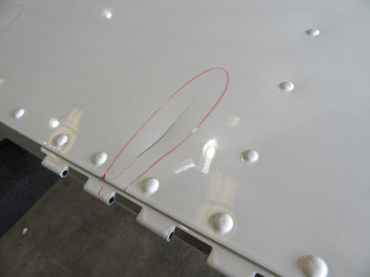 Dented Cessna 177 Cardinal Stabilator P/N 1732003-7 (0826-19)20