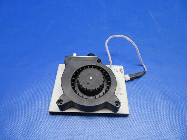 Robinson R44 Papst Avionics Cooling Fan w/ Bracket P/N D561-12 TESTED(0824-1716)