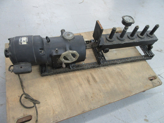 Vintage Pre-WWII Army Air Corp Tachometer Test Stand (0426-17)0