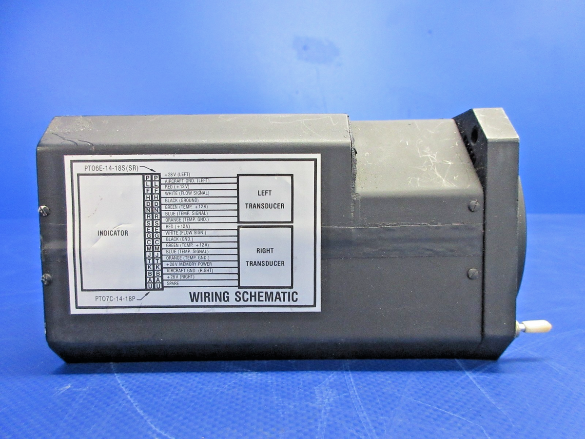 Aerosonic Corp Fuel Flow Totalizer 65840-0137, 9910395-6 RX WARRANTY (0926-907)5