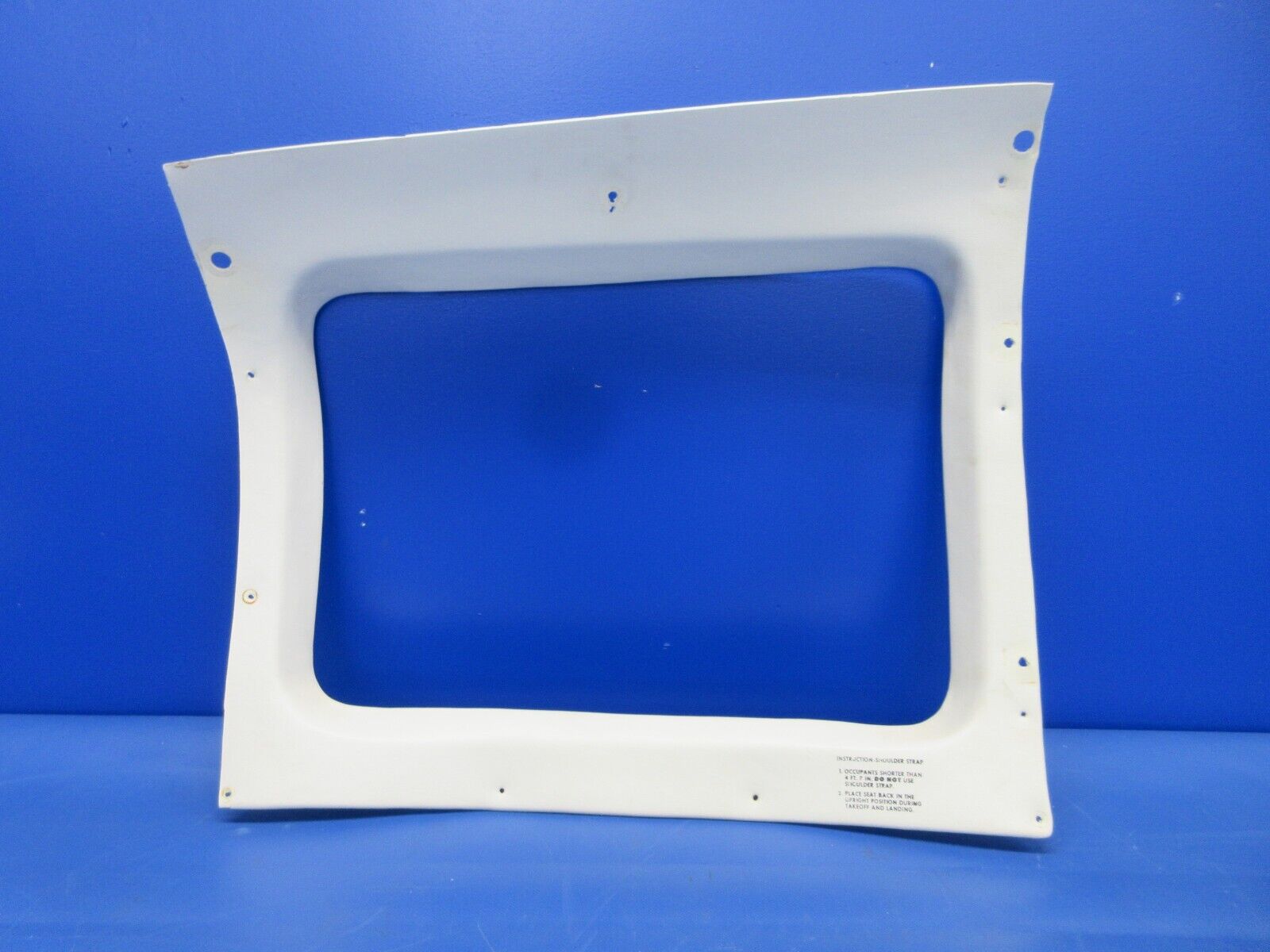 Beech C24R Sierra 2nd Window Molding LH P/N 169-534092-23 (0524-2031)