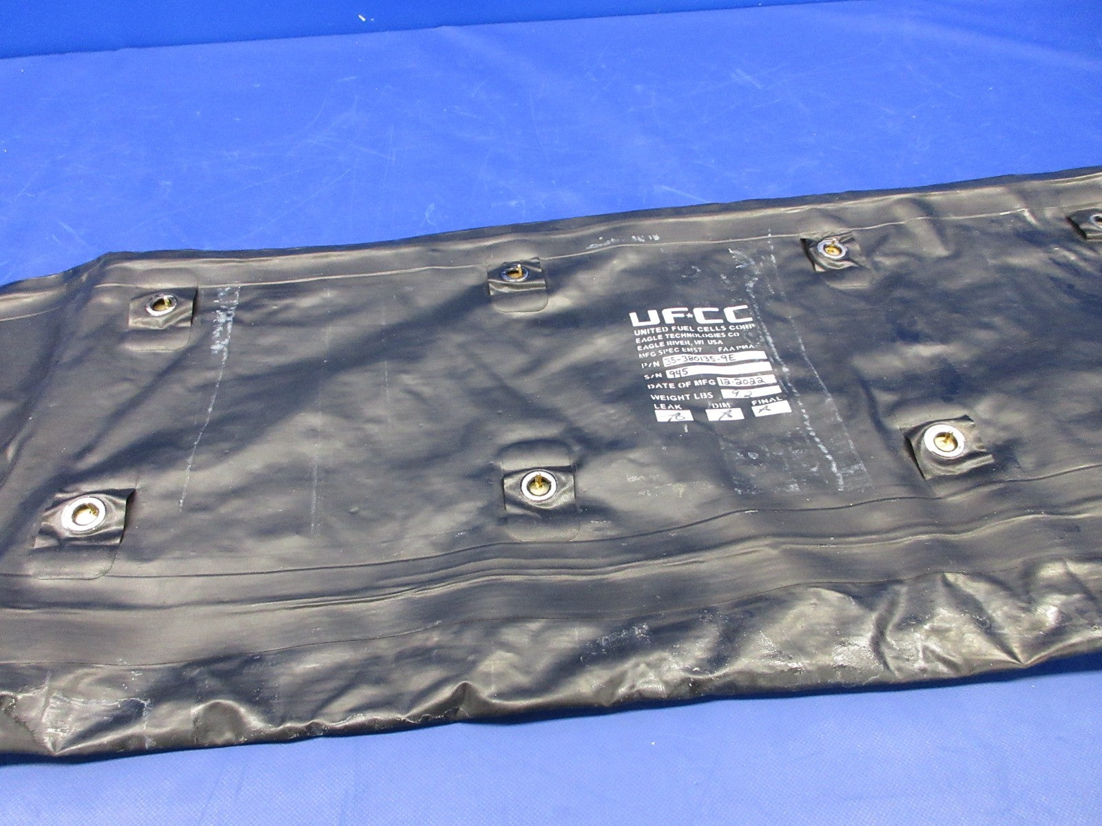 Beech 95 Eagle Tech Left Hand Main Fuel Bladder Cell P/N 35-380135-9E (0326-856)3