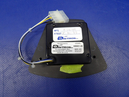 Beech Dual Yoke / Davtron Digital Clock P/N MB801-28 CORE (0626-1510)7