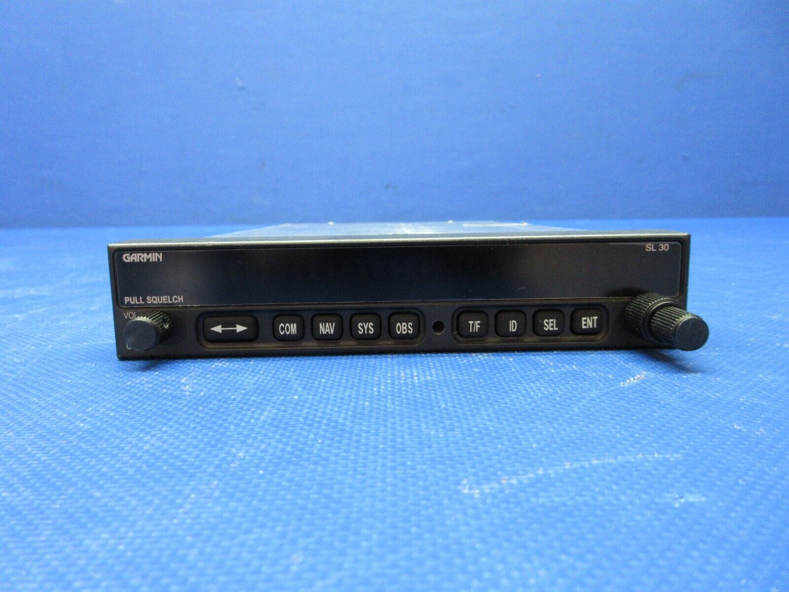 Garmin SL30 VHF Nav / Comm w/ Rack w/ 8130 P/N 430-6040-303 TESTED (0624-1253)