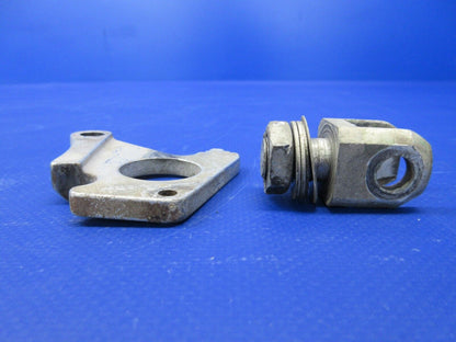 Early Cessna 210 Main Gear Down Lock Pawl & Bolt RH P/N 1241058-4 (1224-1317)
