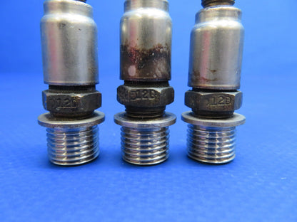 Continental IO-470 Fuel Injector Nozzles PN D12D, 627335D12 SET OF 6 (0326-1742)8