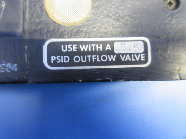 Airesearch Outflow Controller Valve P/N 130360-21 (0124-1266)