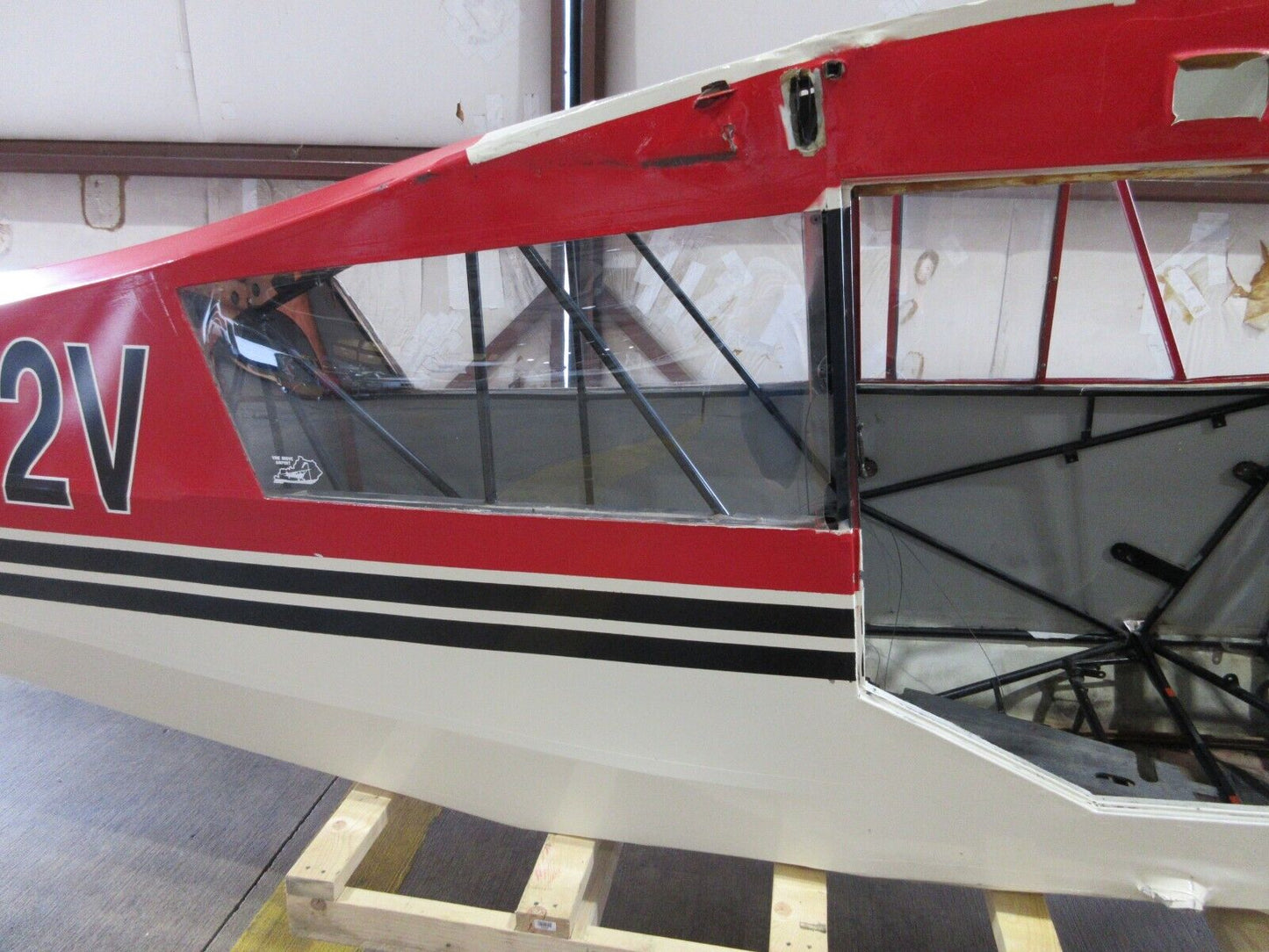 Champion 7ECA Citabria Fuselage DAMAGED RH gear collapse (0724-99)