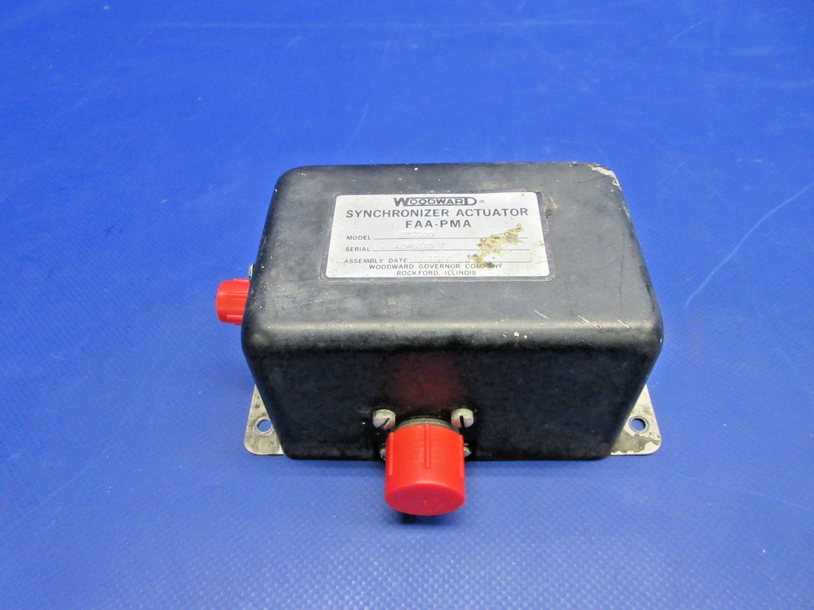 Cessna 310 / 310I Woodward 213100 Propeller Synchronizer Actuator (0326-886)0