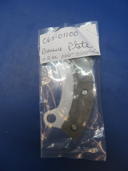 Cleveland Brake Pressure Plate 063-01100 REBUILT w/ Linings (0926-411)1