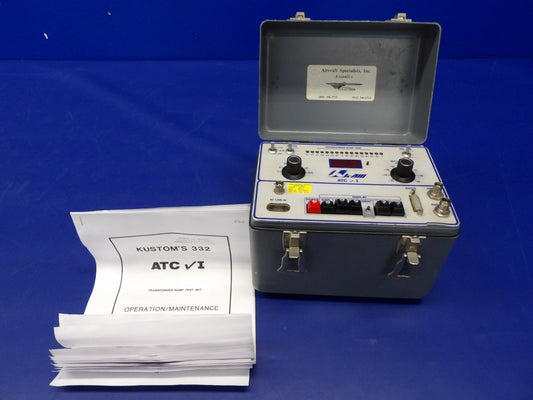 Kustom ATCI Transponder Ramp Test Set P/N 062-0332-00 WARRANTY (0626-1262)0
