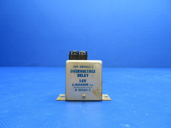 Beech C23 Sundowner Lamar Overvoltage Relay 14v P/N 169-380062-1 (0724-1902)