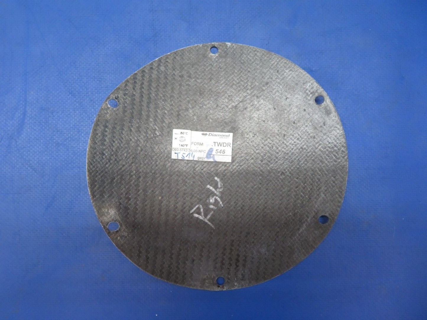 Diamond DA-42 RH Inspection Panel Cover P/N D60-5742-20-00 LOT OF 4 (0623-390)