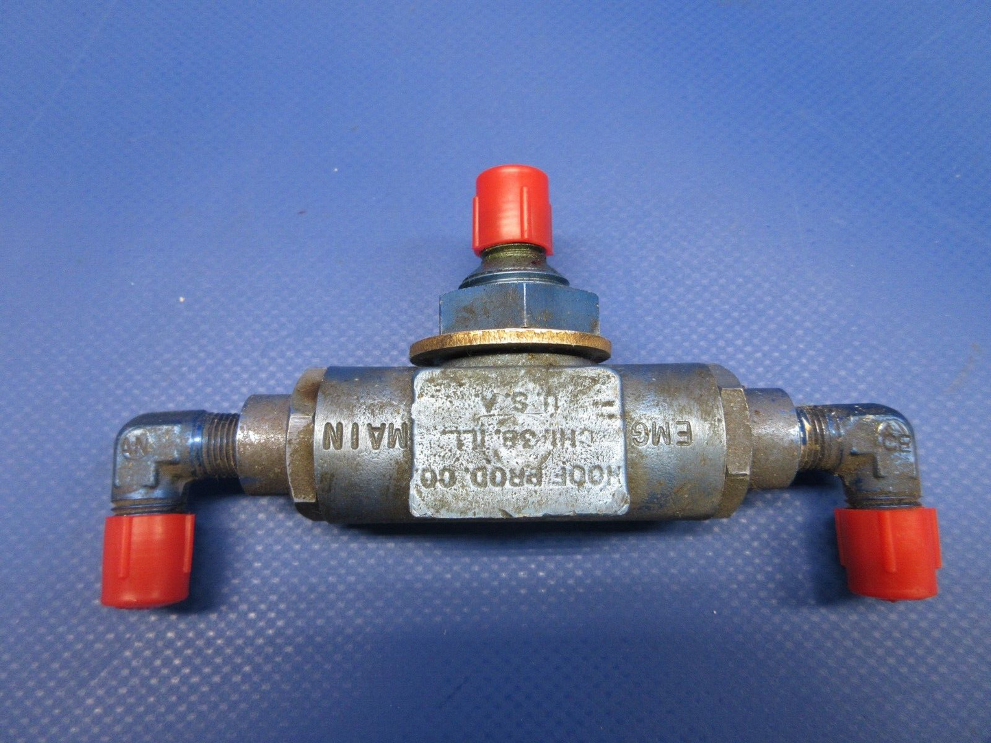 Piper Hoof Prod Emergency Gear Extension Shuttle Valve 492-047 (0624-829)